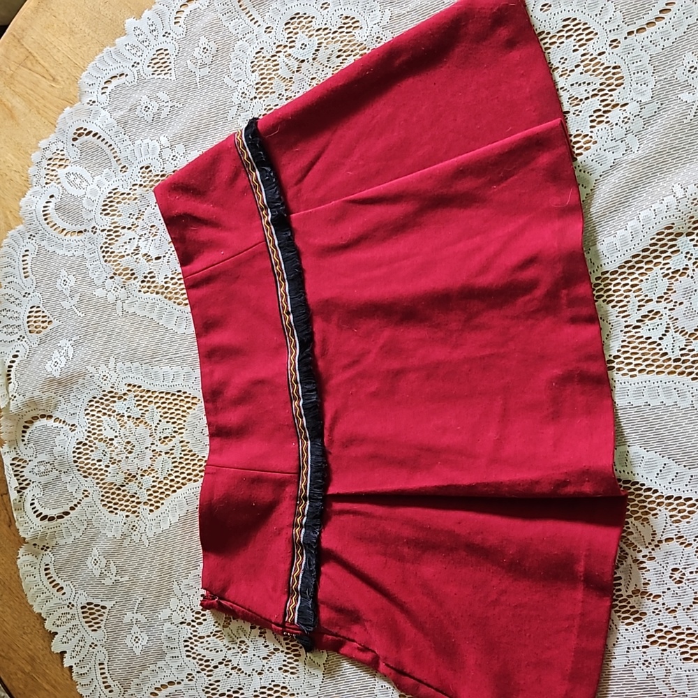 Free people flirty Winter skirt.